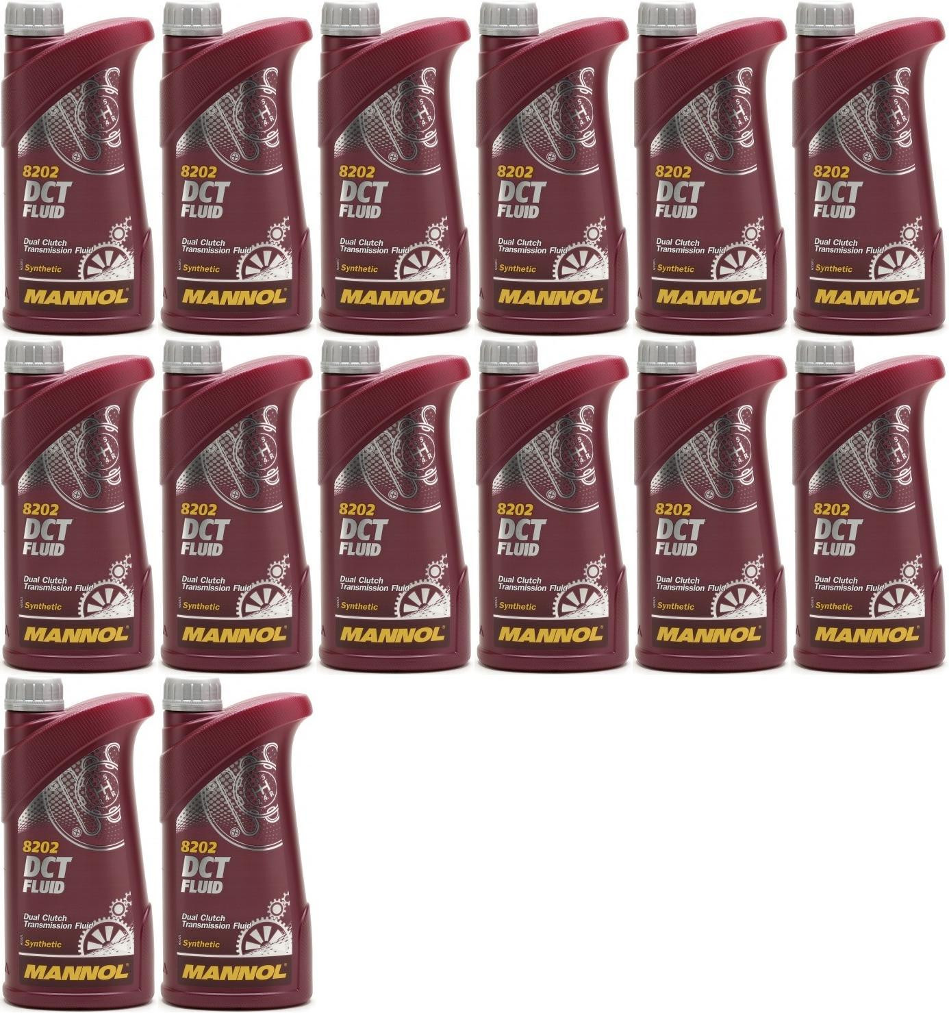 MANNOL 8202 DCT Fluid (Doppelkupplungsgetriebeöl) 14x 1l = 14 Liter
