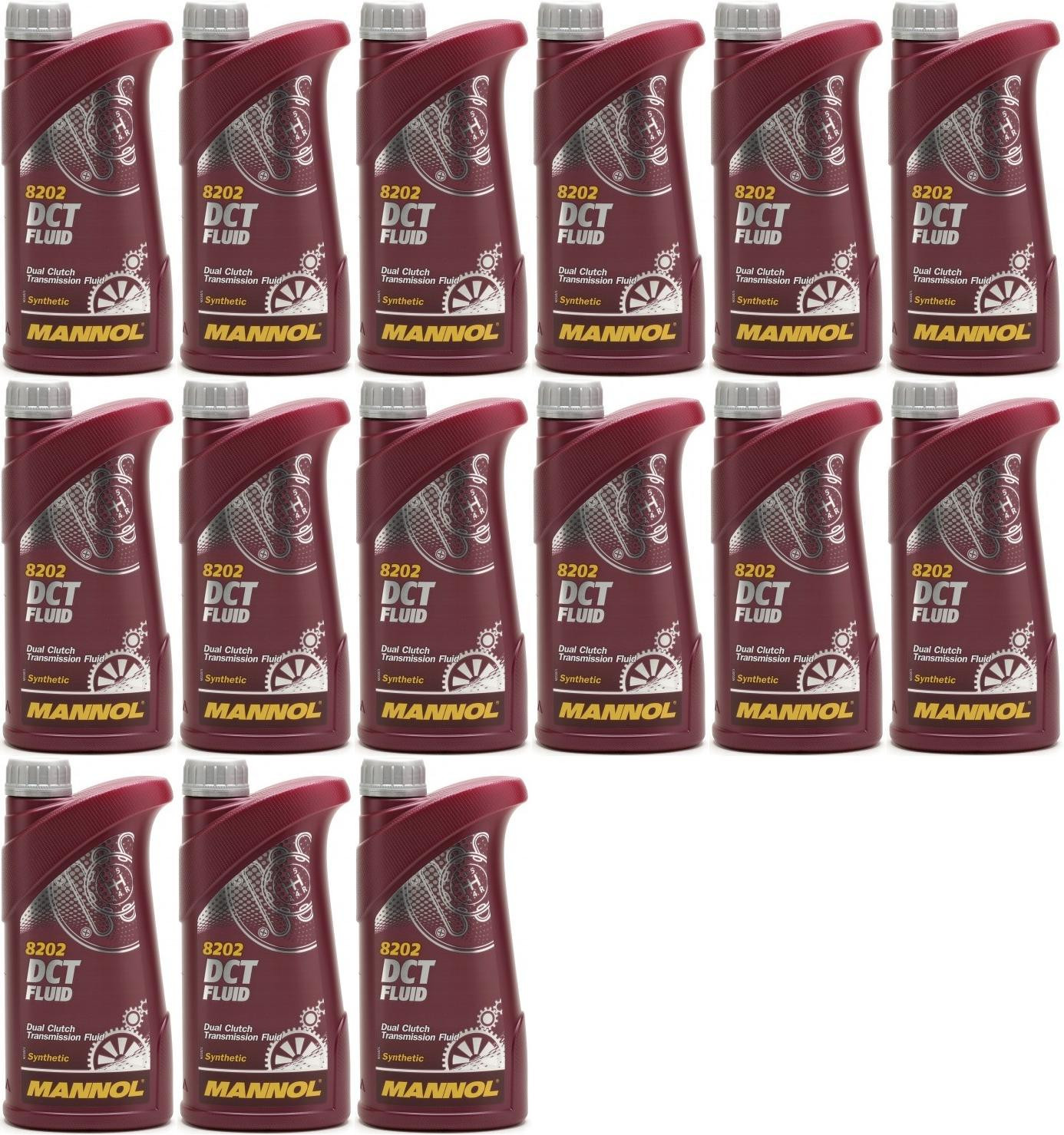 MANNOL 8202 DCT Fluid (Doppelkupplungsgetriebeöl) 15x 1l = 15 Liter