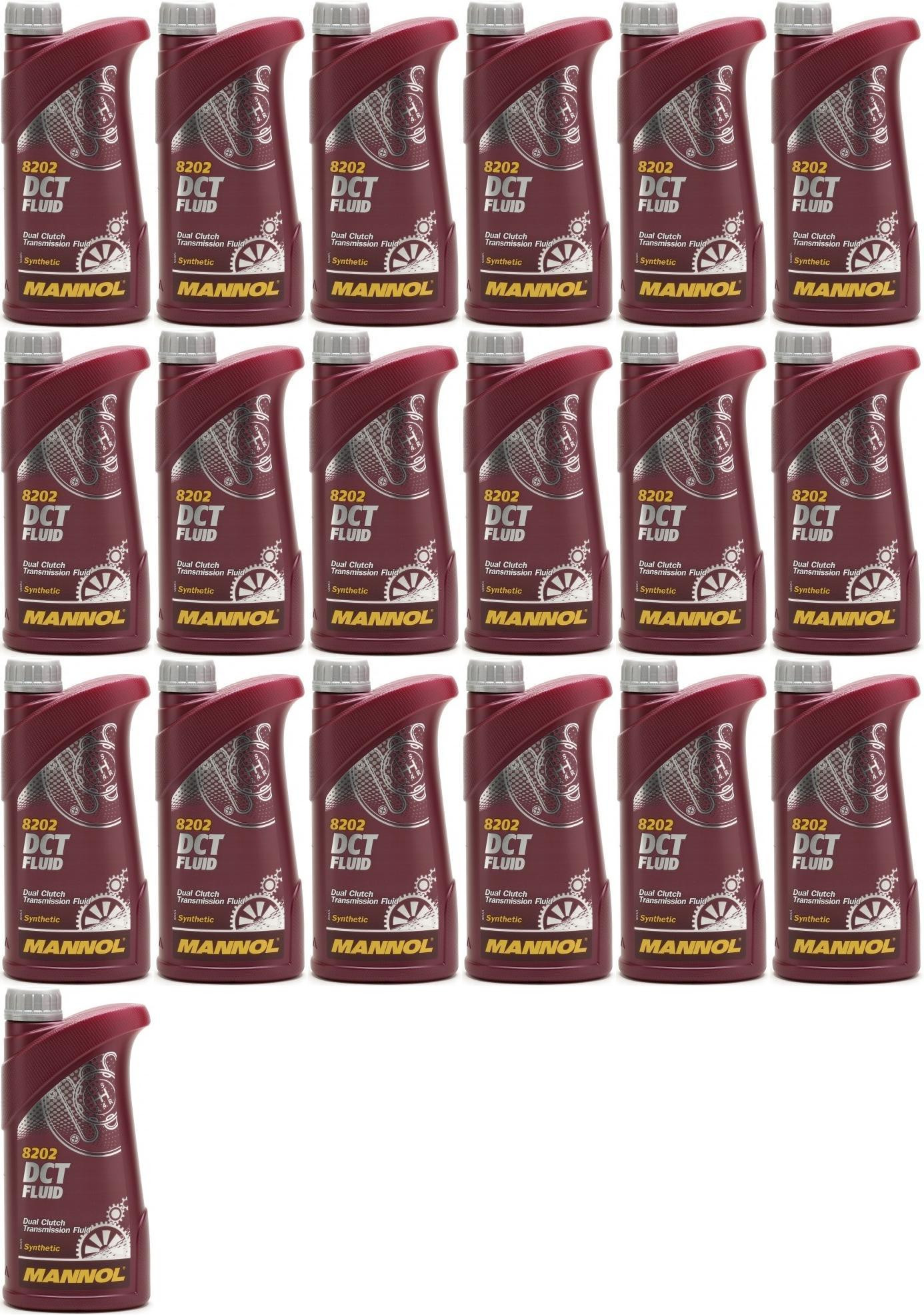 MANNOL 8202 DCT Fluid (Doppelkupplungsgetriebeöl) 19x 1l = 19 Liter