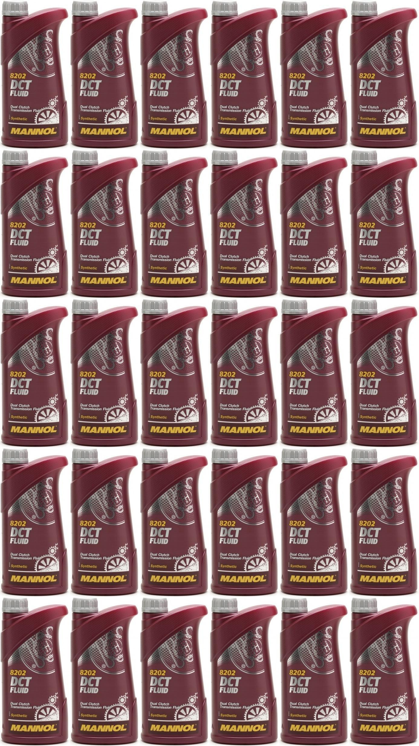 MANNOL 8202 DCT Fluid (Doppelkupplungsgetriebeöl) 30x 1l = 30 Liter