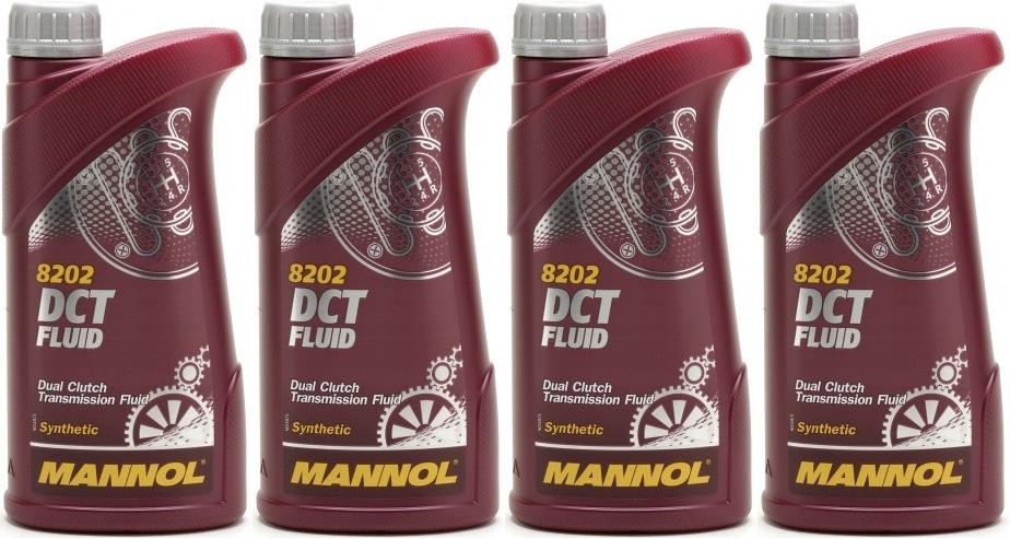 MANNOL 8202 DCT Fluid (Doppelkupplungsgetriebeöl) 4x 1l = 4 Liter