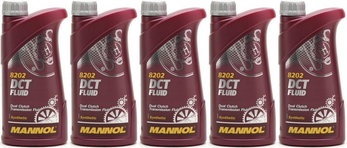 MANNOL 8202 DCT Fluid (Doppelkupplungsgetriebeöl) 5x 1l = 5 Liter