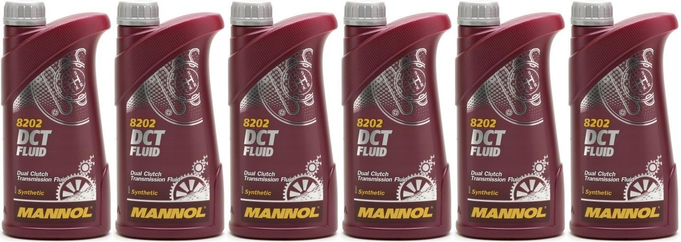 MANNOL 8202 DCT Fluid (Doppelkupplungsgetriebeöl) 6x 1l = 6 Liter