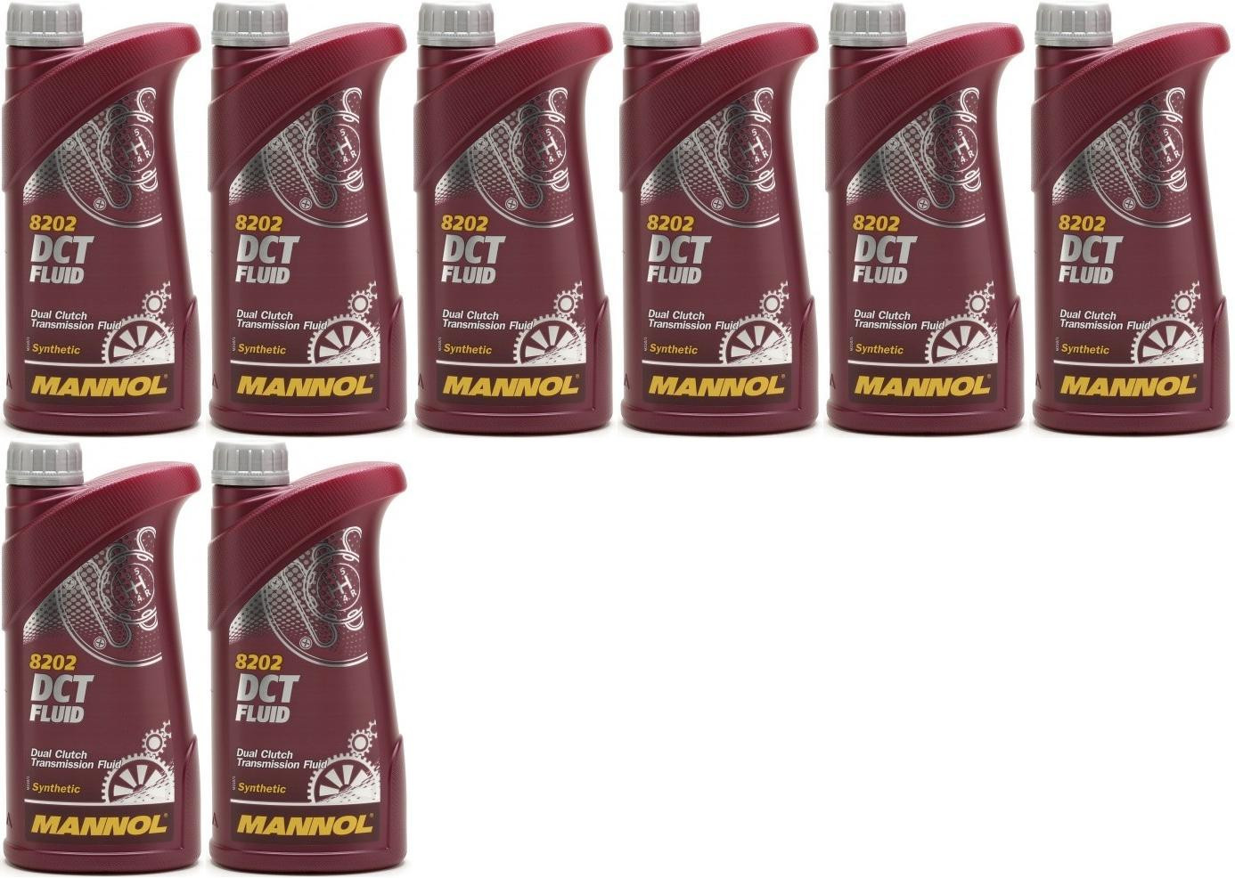 MANNOL 8202 DCT Fluid (Doppelkupplungsgetriebeöl) 8x 1l = 8 Liter