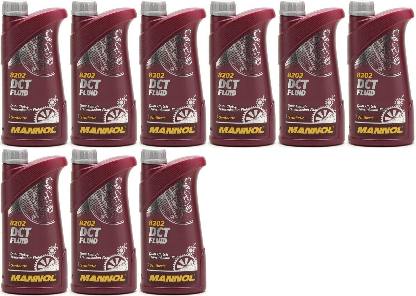 MANNOL 8202 DCT Fluid (Doppelkupplungsgetriebeöl) 9x 1l = 9 Liter