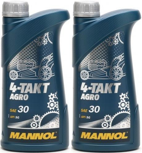 MANNOL 4-Takt Agro SAE 30 2x 1l = 2 Liter
