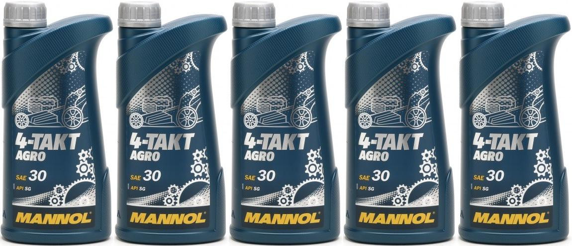 MANNOL 4-Takt Agro SAE 30 5x 1l = 5 Liter