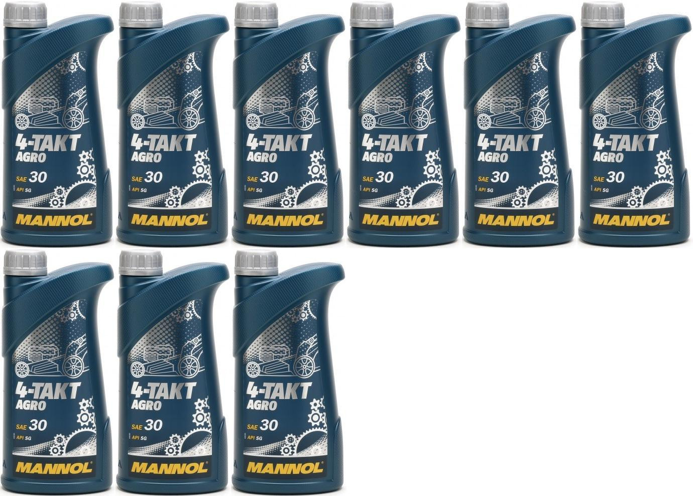 MANNOL 4-Takt Agro SAE 30 9x 1l = 9 Liter