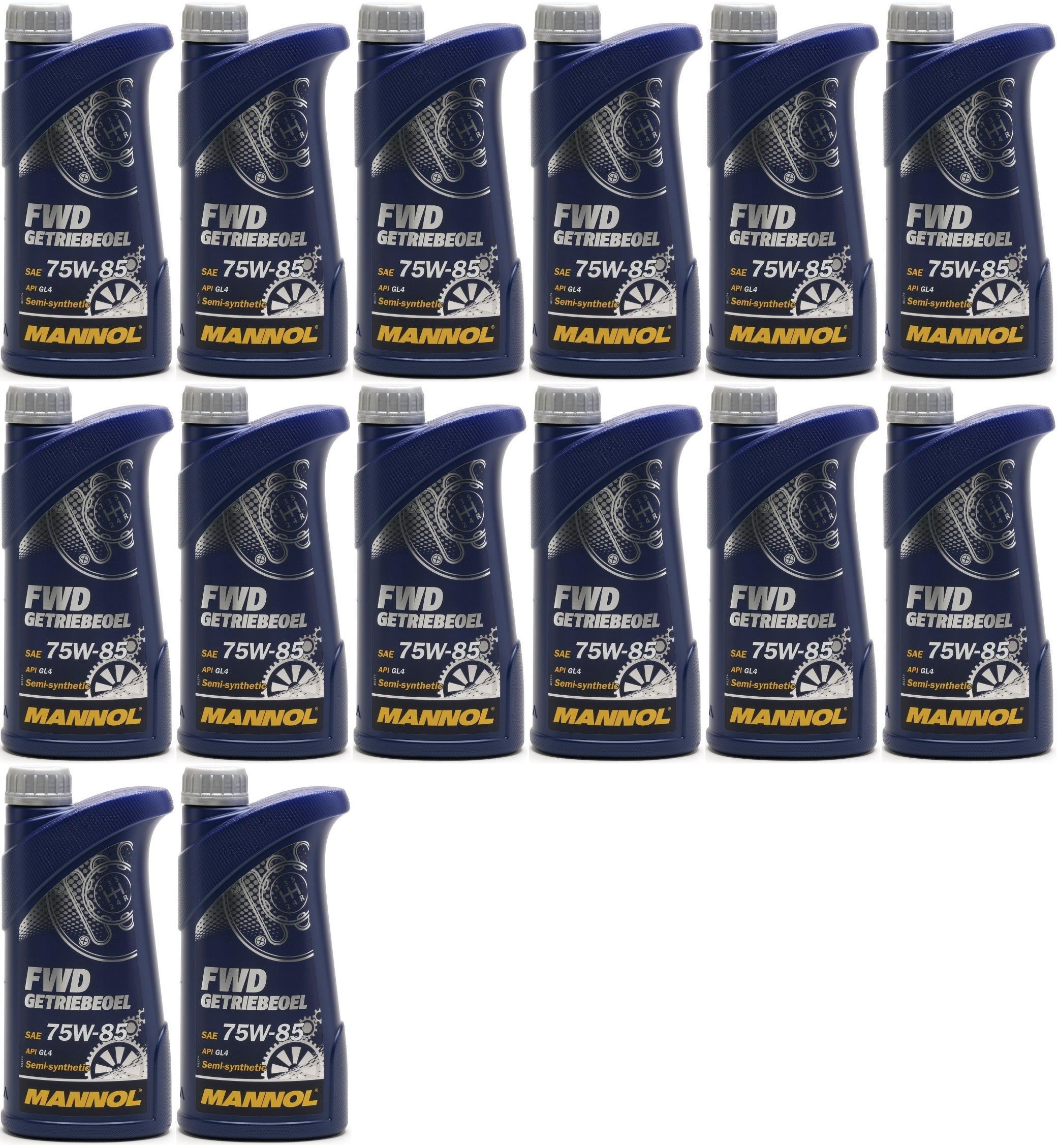MANNOL FWD Getriebeöl 75W-85 API GL 4 14x 1l = 14 Liter
