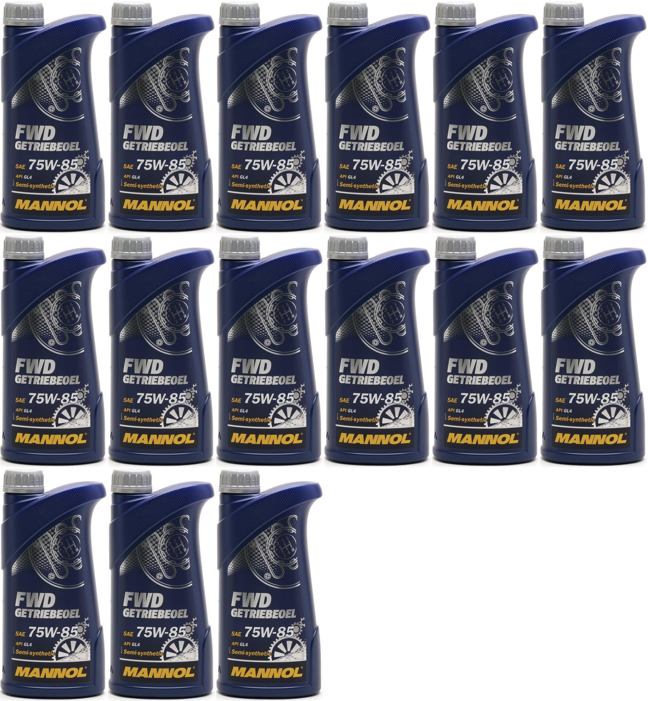 MANNOL FWD Getriebeöl 75W-85 API GL 4 15x 1l = 15 Liter