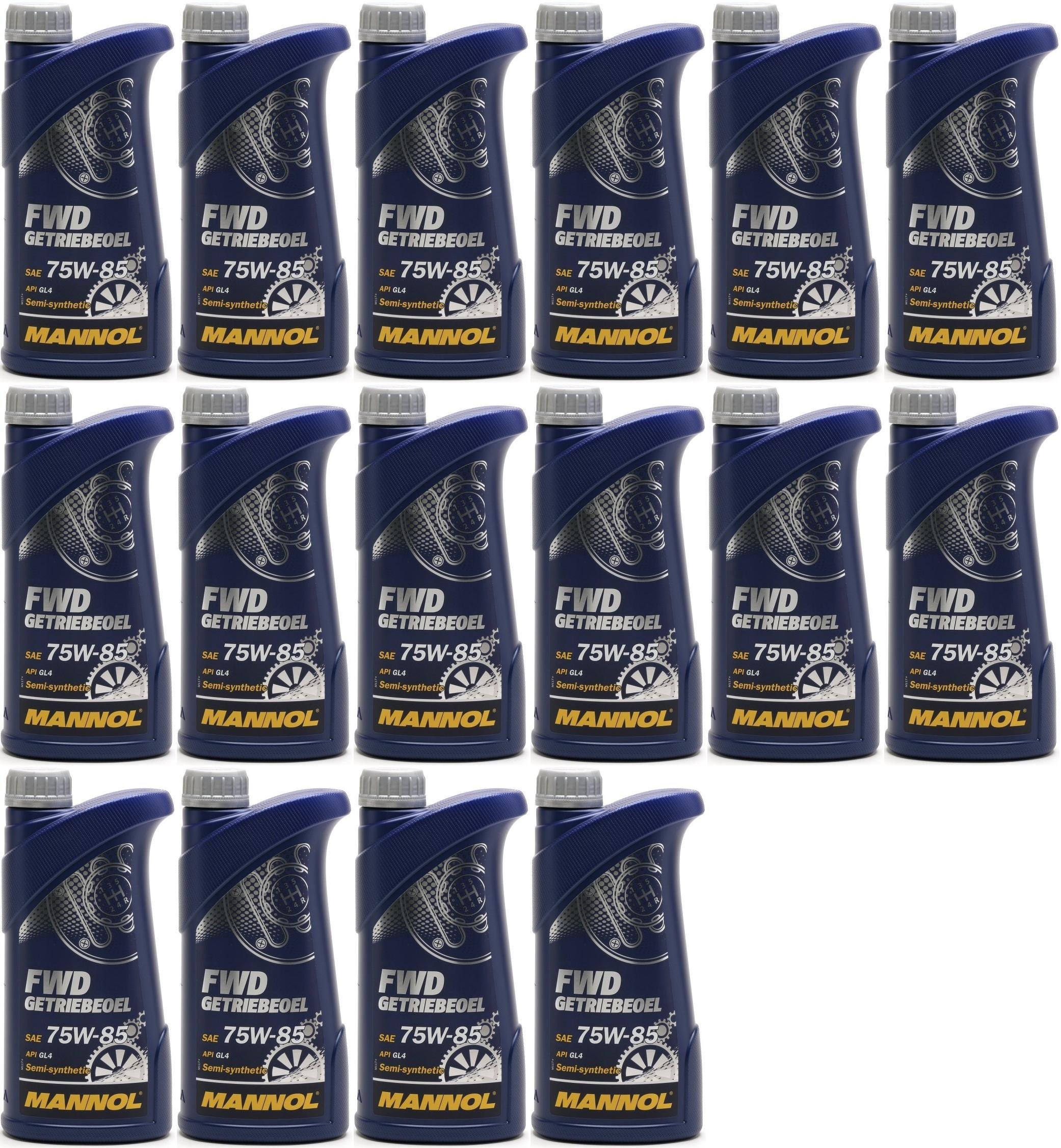MANNOL FWD Getriebeöl 75W-85 API GL 4 16x 1l = 16 Liter