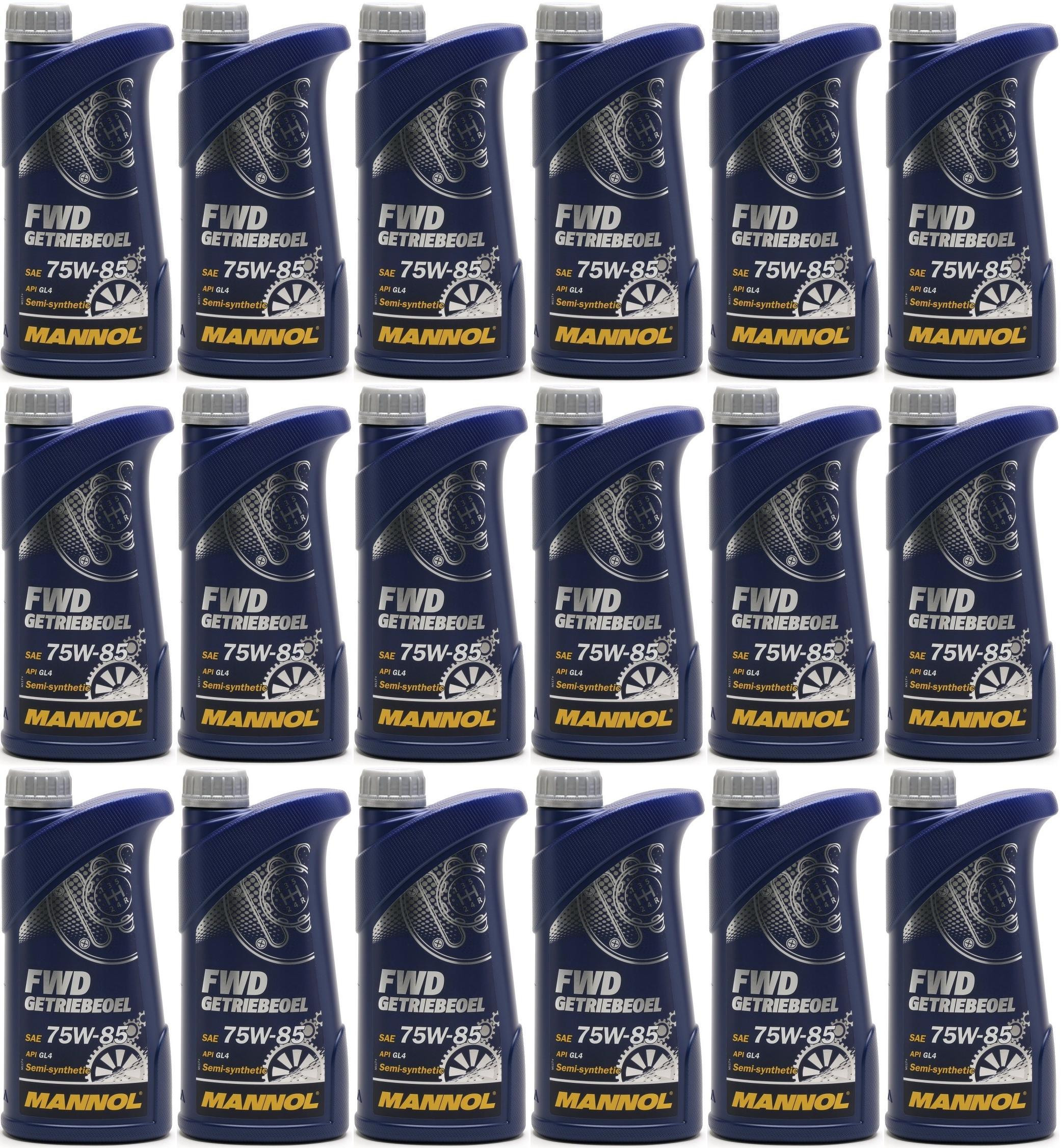 MANNOL FWD Getriebeöl 75W-85 API GL 4 18x 1l = 18 Liter