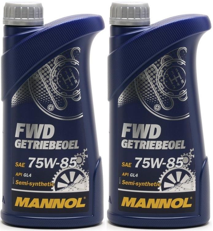 MANNOL FWD Getriebeöl 75W-85 API GL 4 2x 1l = 2 Liter