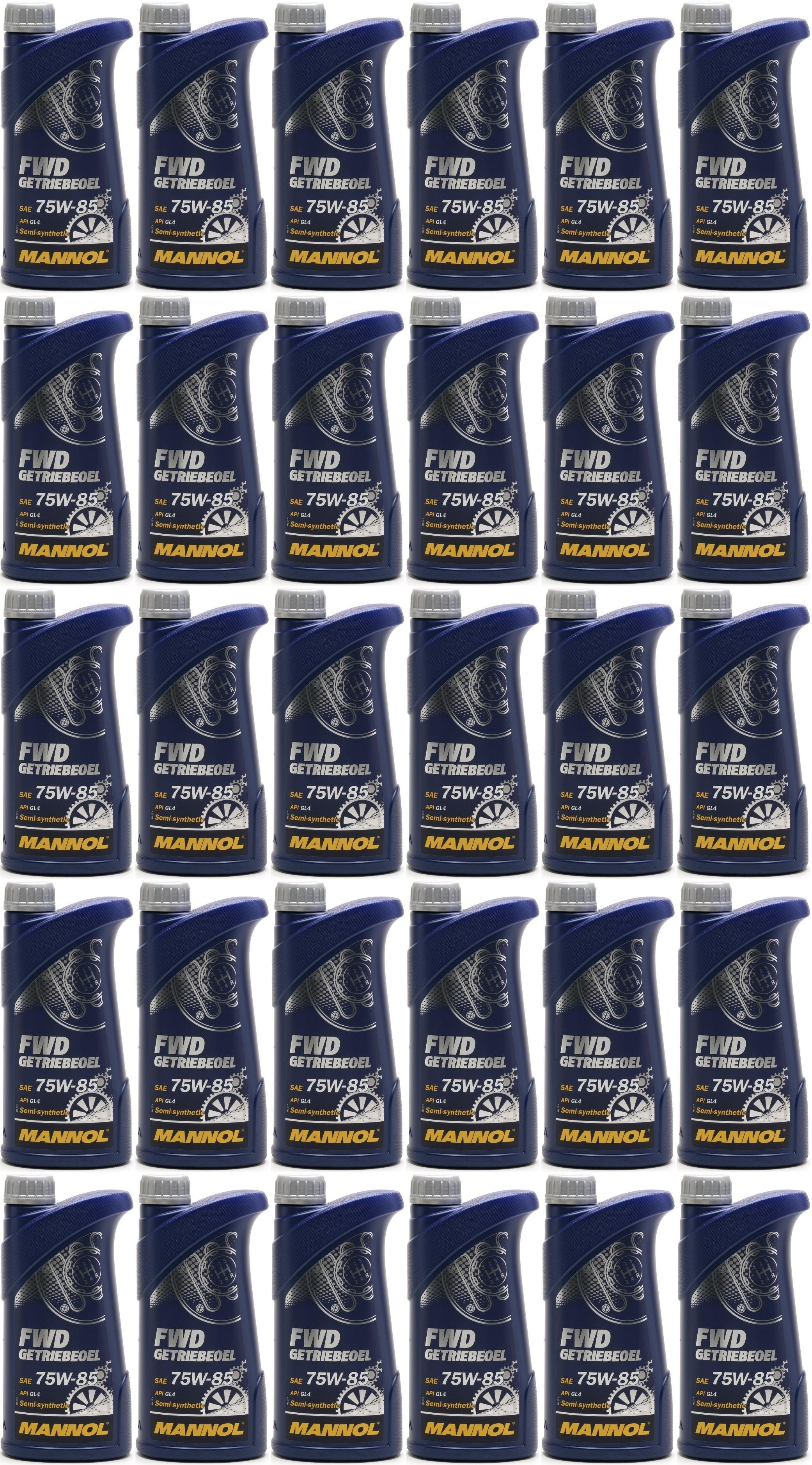 MANNOL FWD Getriebeöl 75W-85 API GL 4 30x 1l = 30 Liter