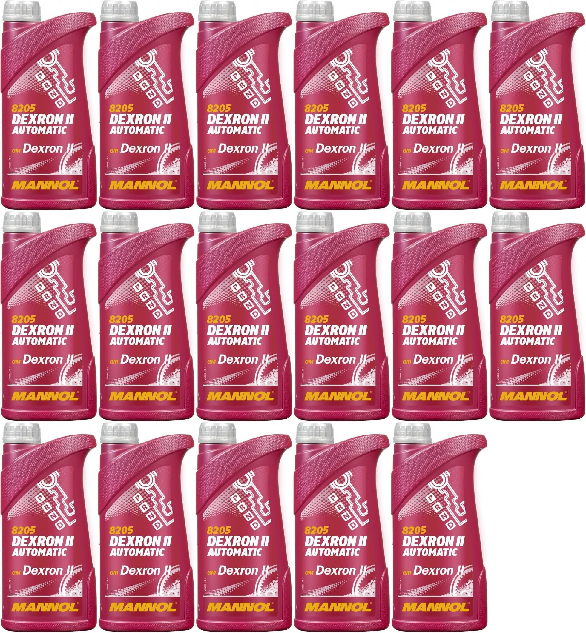 MANNOL Dexron II Automatic 17x 1l = 17 Liter