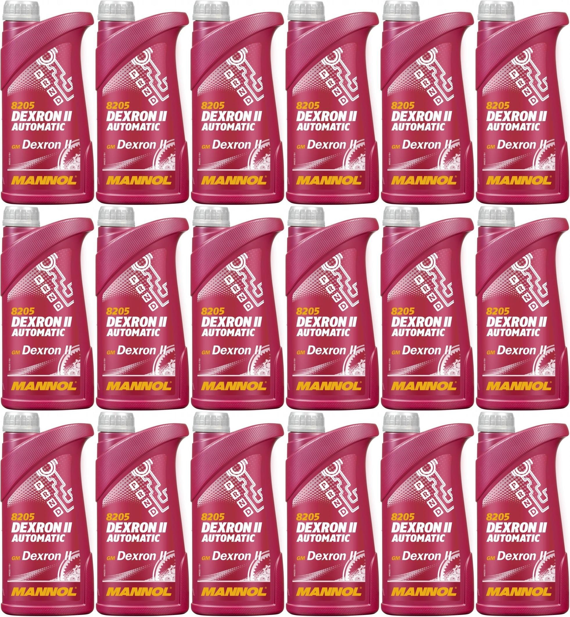MANNOL Dexron II Automatic 18x 1l = 18 Liter