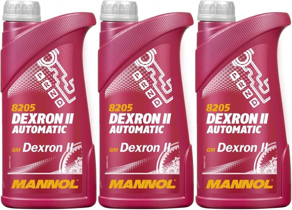 MANNOL Dexron II Automatic 3x 1l = 3 Liter