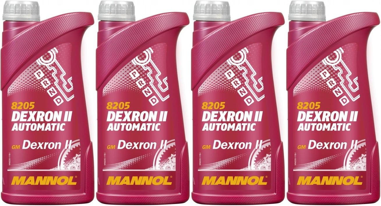 MANNOL Dexron II Automatic 4x 1l = 4 Liter