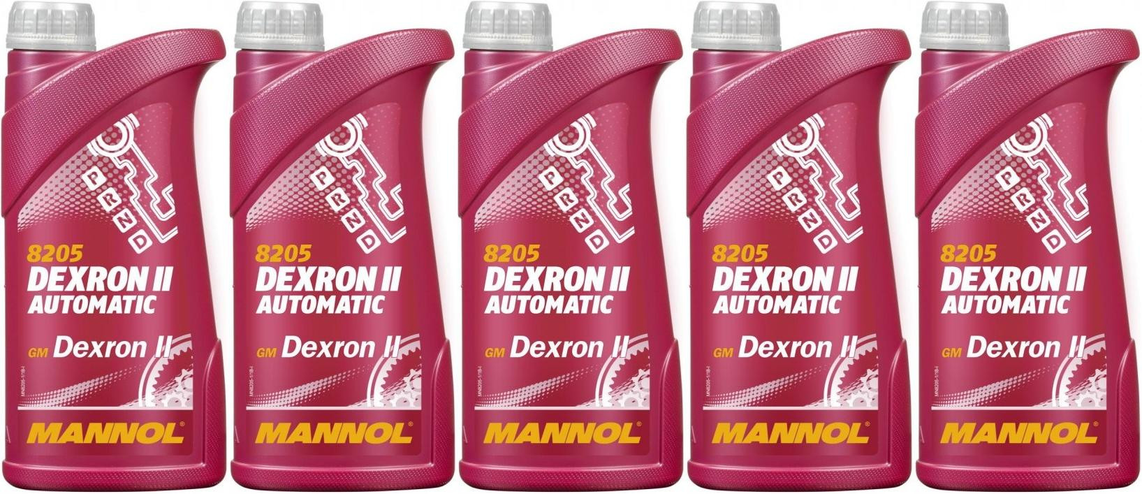 MANNOL Dexron II Automatic 5x 1l = 5 Liter