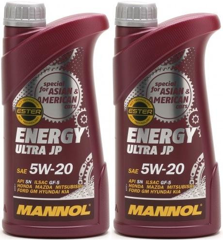 MANNOL Energy Ultra JP 5W-20 Motoröl 2x 1l = 2 Liter