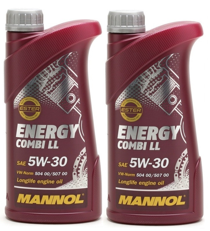 Mannol Energy Combi Longlife 5W-30 Motoröl 2x 1l = 2 Liter