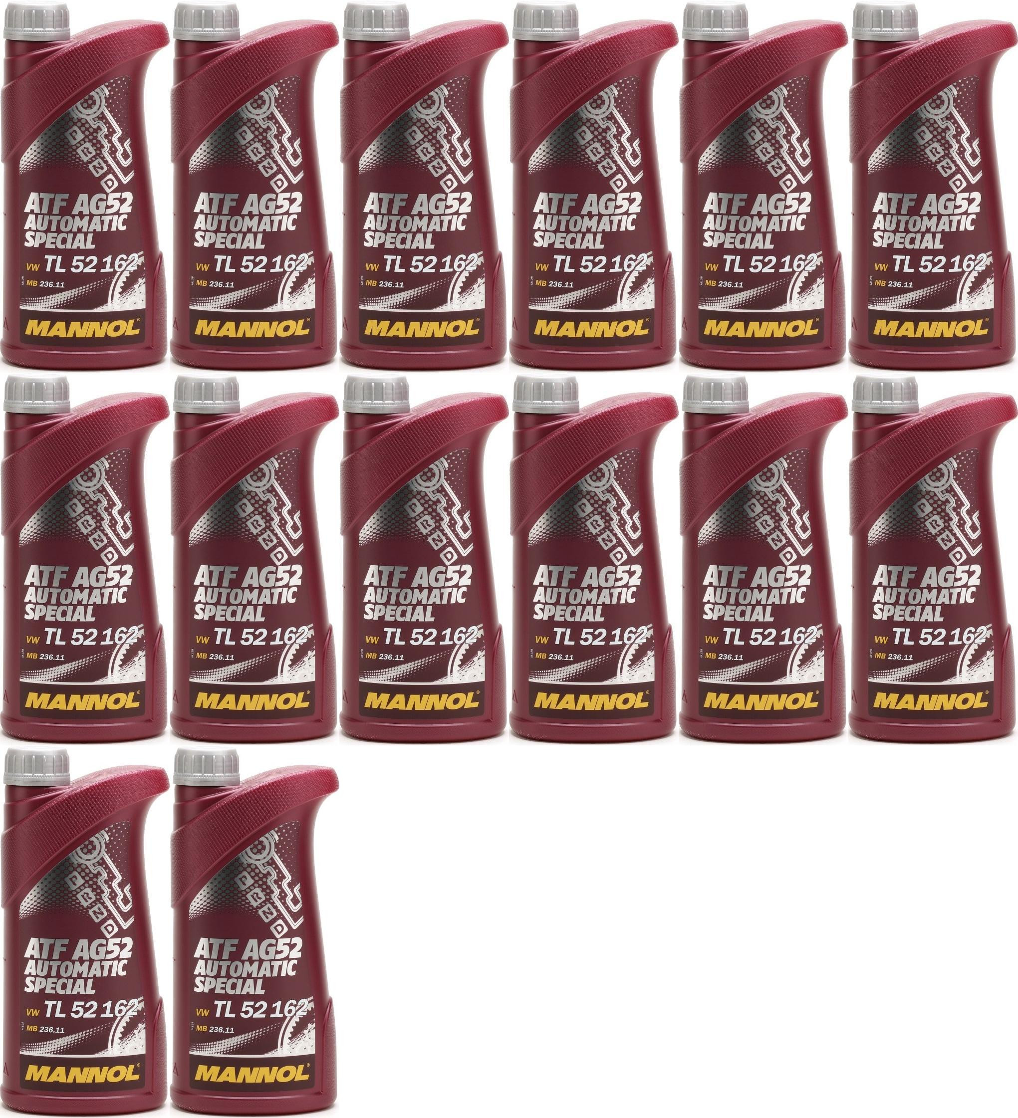 MANNOL ATF AG52 Automatic Special 14x 1l = 14 Liter