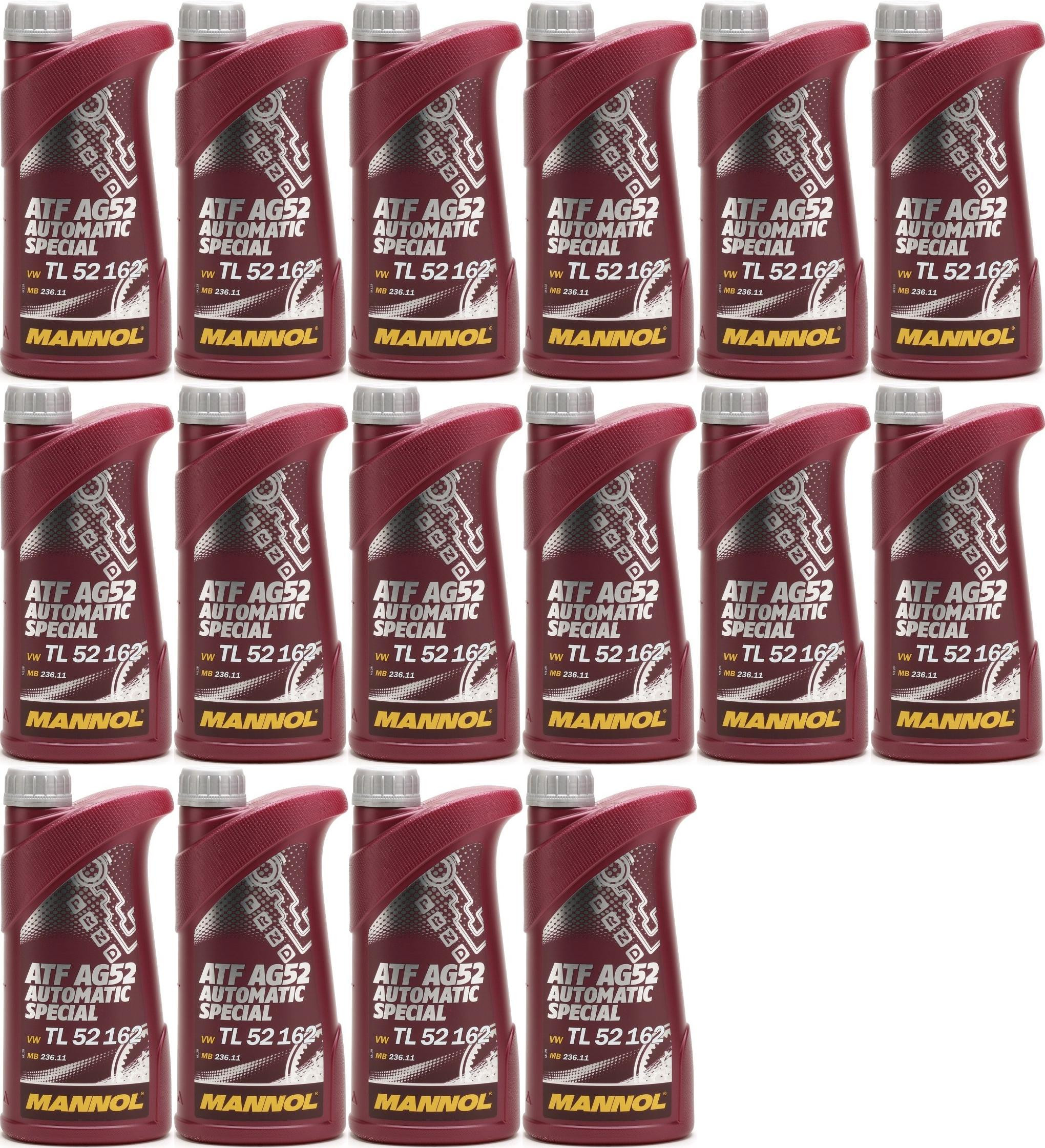 MANNOL ATF AG52 Automatic Special 16x 1l = 16 Liter