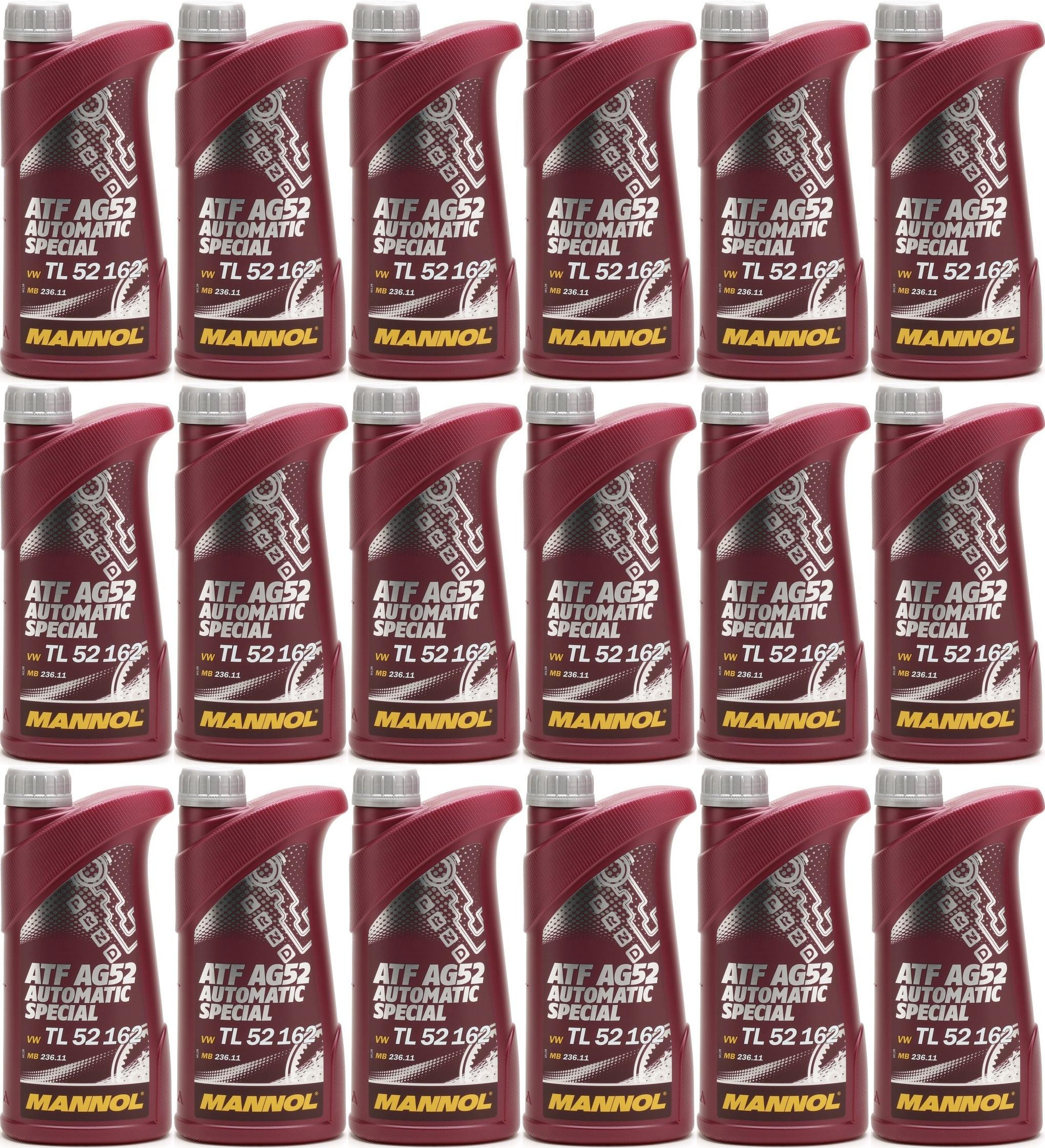 MANNOL ATF AG52 Automatic Special 18x 1l = 18 Liter