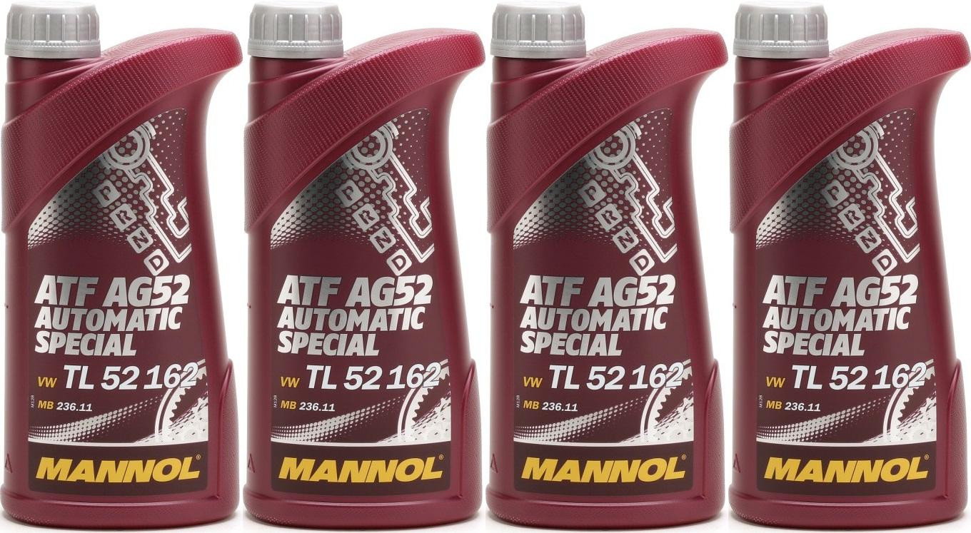 MANNOL ATF AG52 Automatic Special 4x 1l = 4 Liter