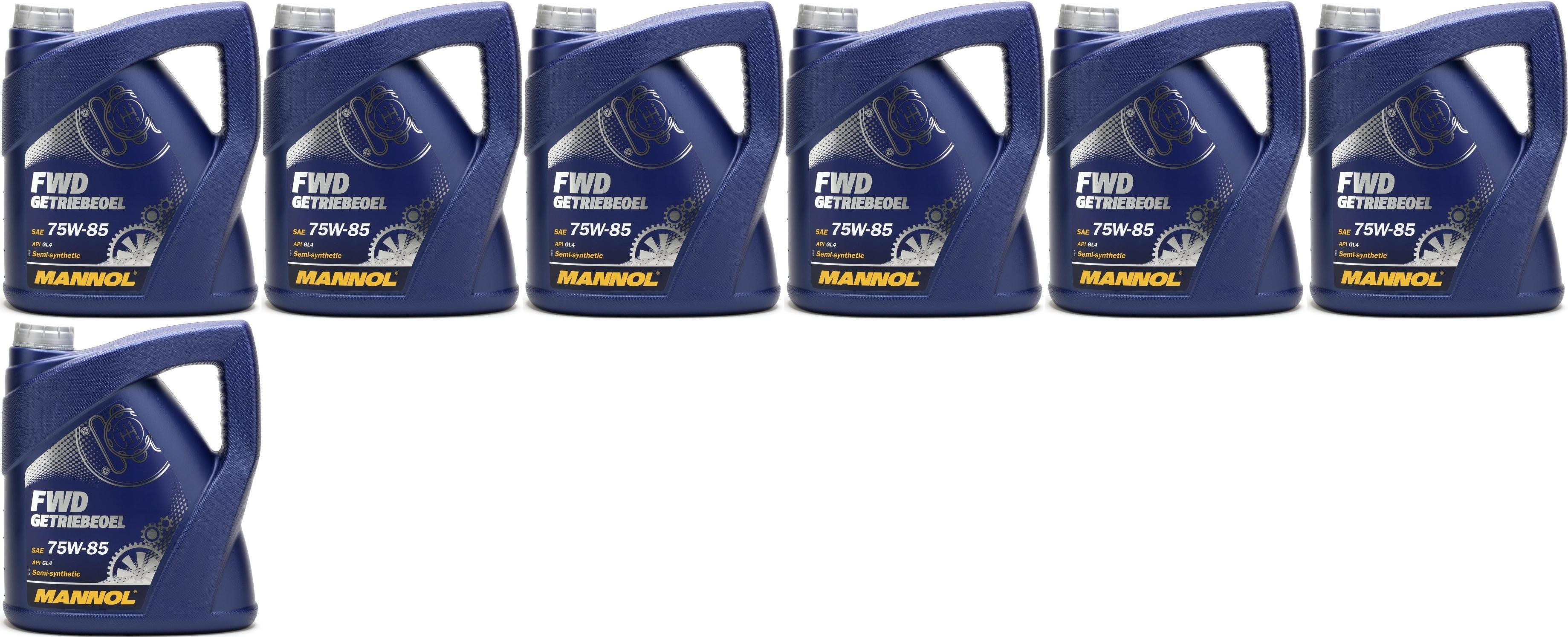 MANNOL FWD Getriebeöl 75W-85 API GL 4 7x 4l = 28 Liter
