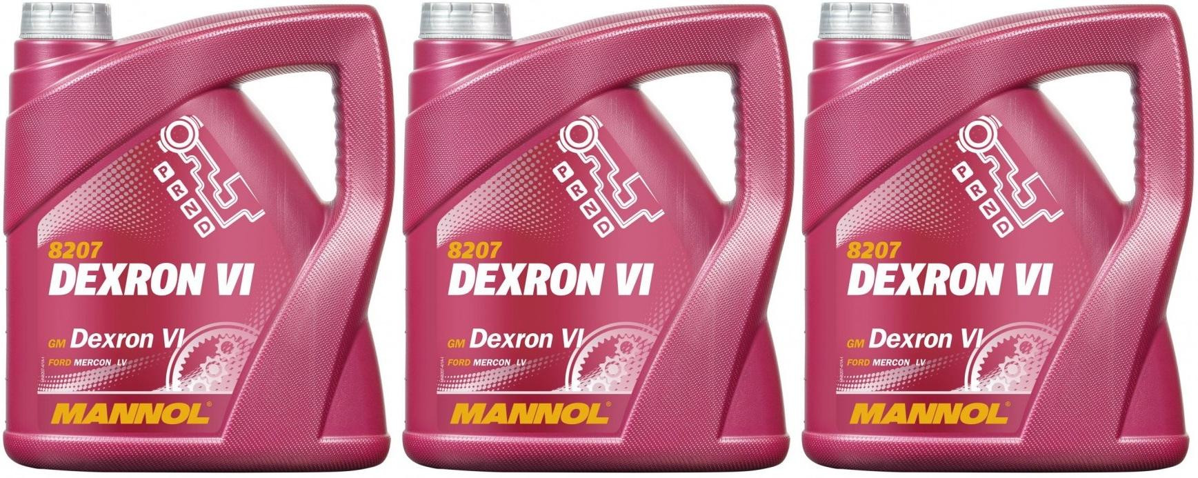 MANNOL Dexron VI 3x 4l = 12 Liter