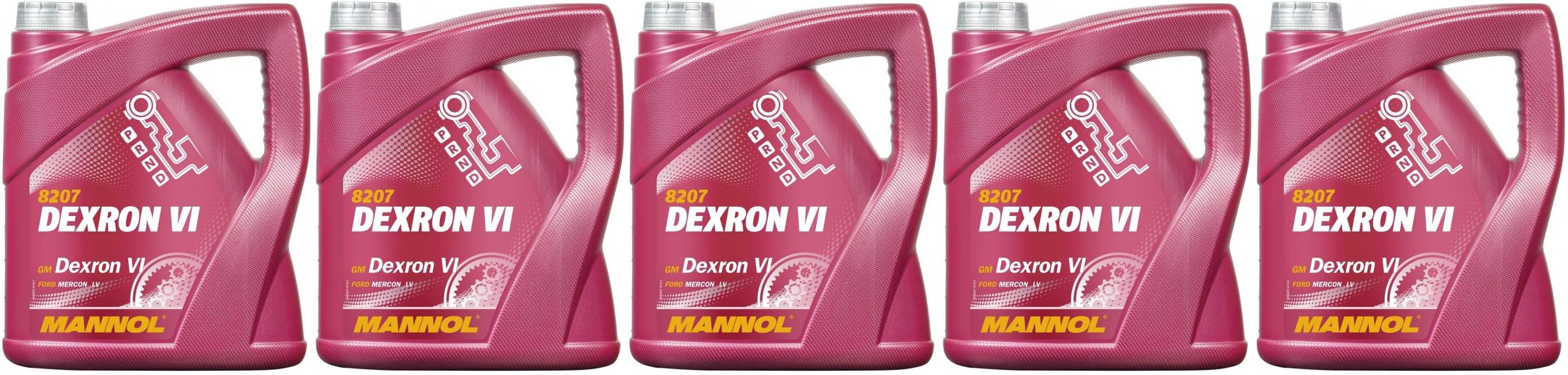MANNOL Dexron VI 5x 4l = 20 Liter