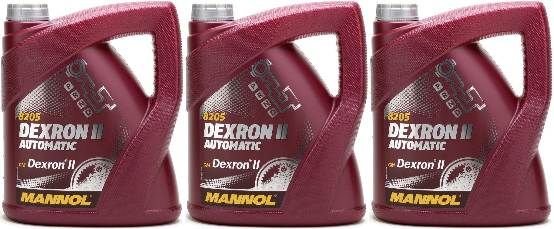 MANNOL Dexron II Automatic 3x 4l = 12 Liter