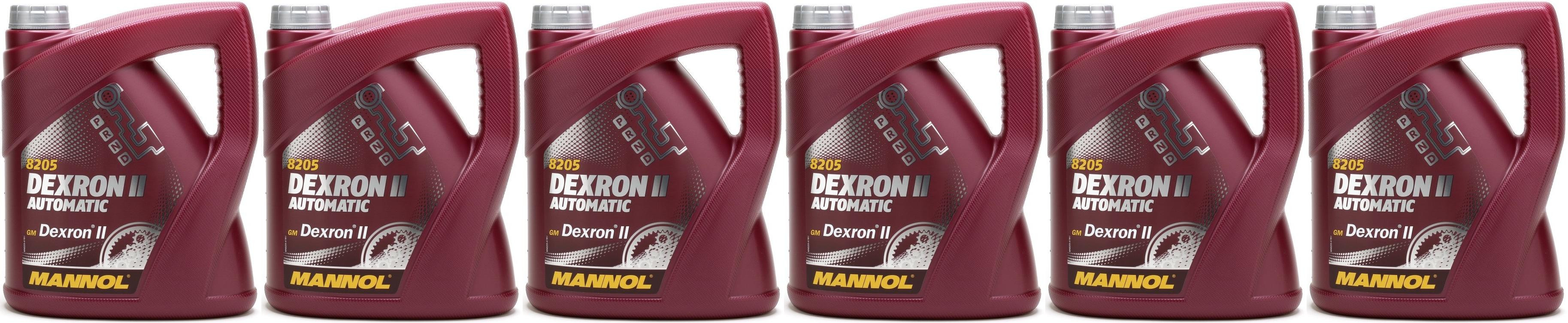 MANNOL Dexron II Automatic 6x 4l = 24 Liter