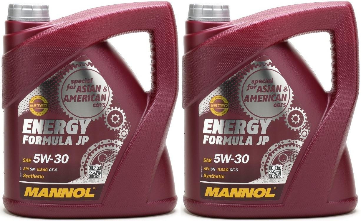 MANNOL Energy Formula JP 5W-30 Motoröl 2x 4l = 8 Liter