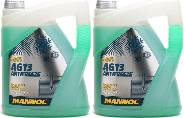 Mannol Kühlerfrostschutz Antifreeze AG13 -40 Hightec Fertigmischung 2x5=10 Liter