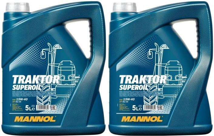 MANNOL Traktor Superoil 15W-40 2x 5 = 10 Liter
