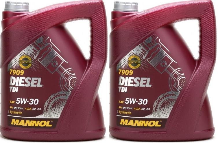 Mannol Diesel TDI 5W-30 Motoröl 2x 5 = 10 Liter
