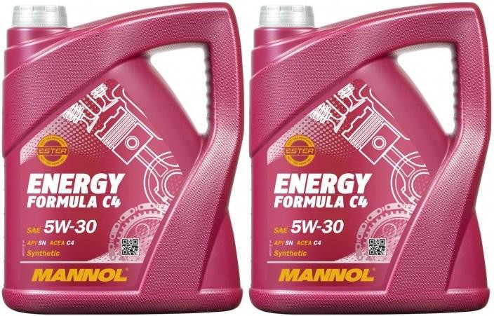 Mannol Energy Formula C4 5W-30 Motoröl 2x 5 = 10 Liter