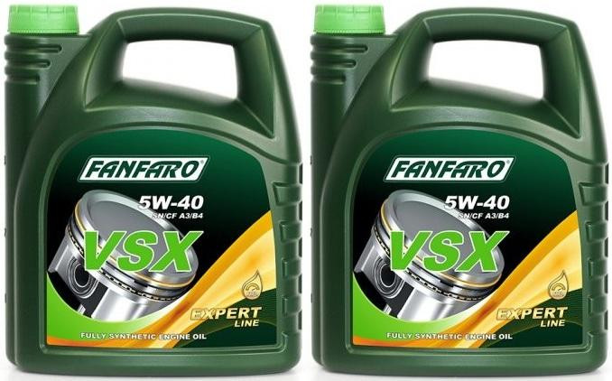 Fanfaro VSX 5W-40 Motoröl 2x 5 = 10 Liter