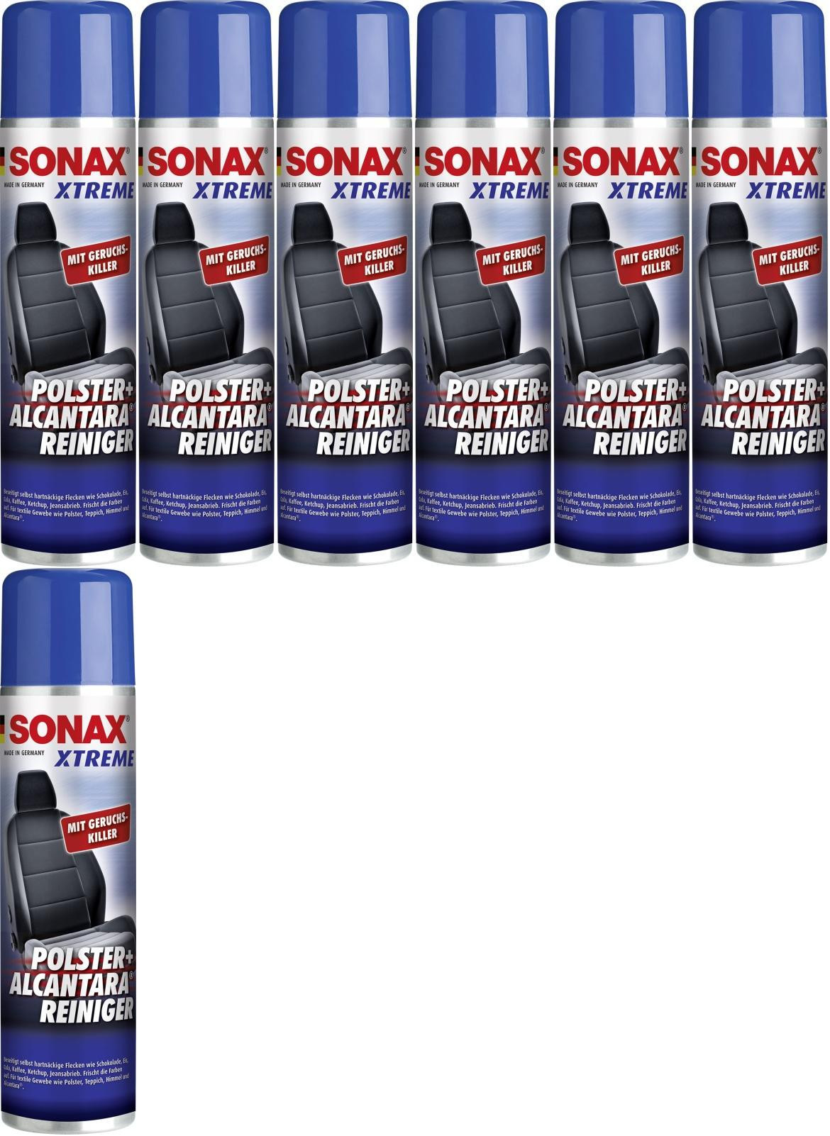 SONAX XTREME Polster- & Alcantara Reiniger 7x 400 Milliliter