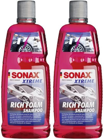 Sonax Xtreme RichFoam Shampoo 1 Liter 2x 1l = 2 Liter