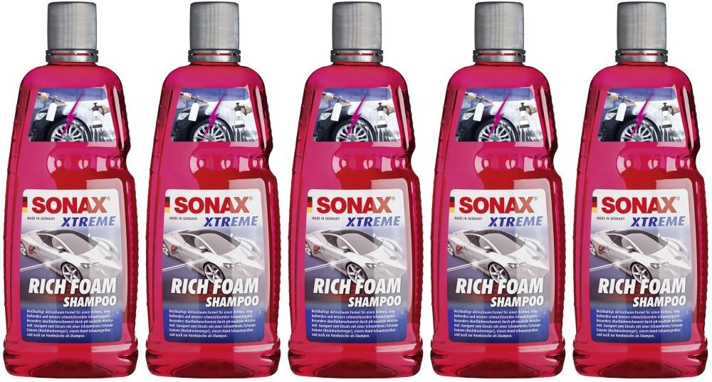 Sonax Xtreme RichFoam Shampoo 1 Liter 5x 1l = 5 Liter
