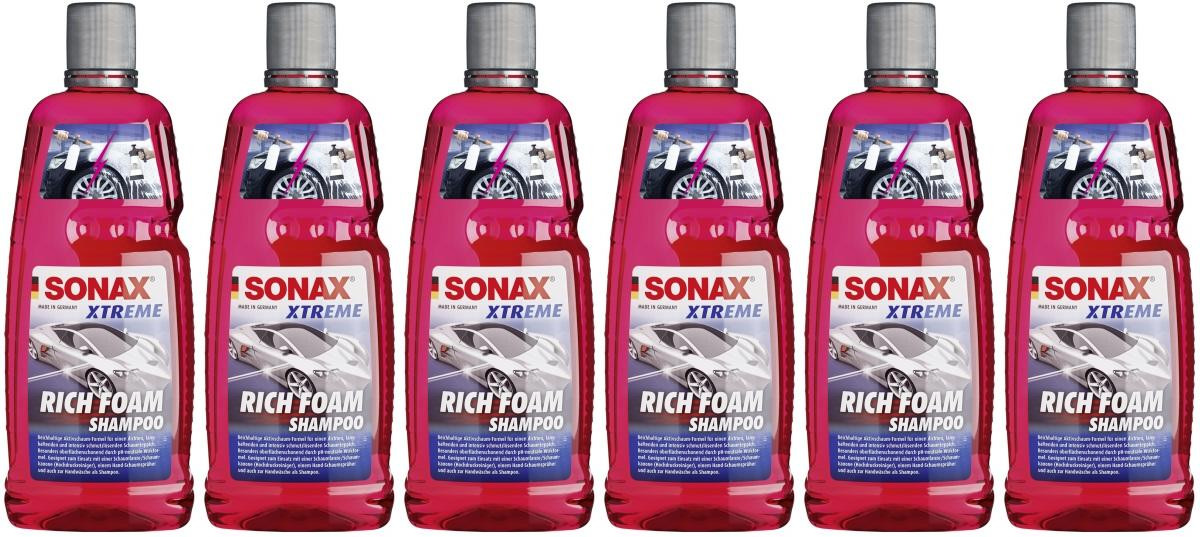 Sonax Xtreme RichFoam Shampoo 1 Liter 6x 1l = 6 Liter