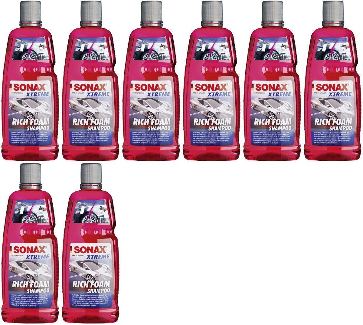 Sonax Xtreme RichFoam Shampoo 1 Liter 8x 1l = 8 Liter