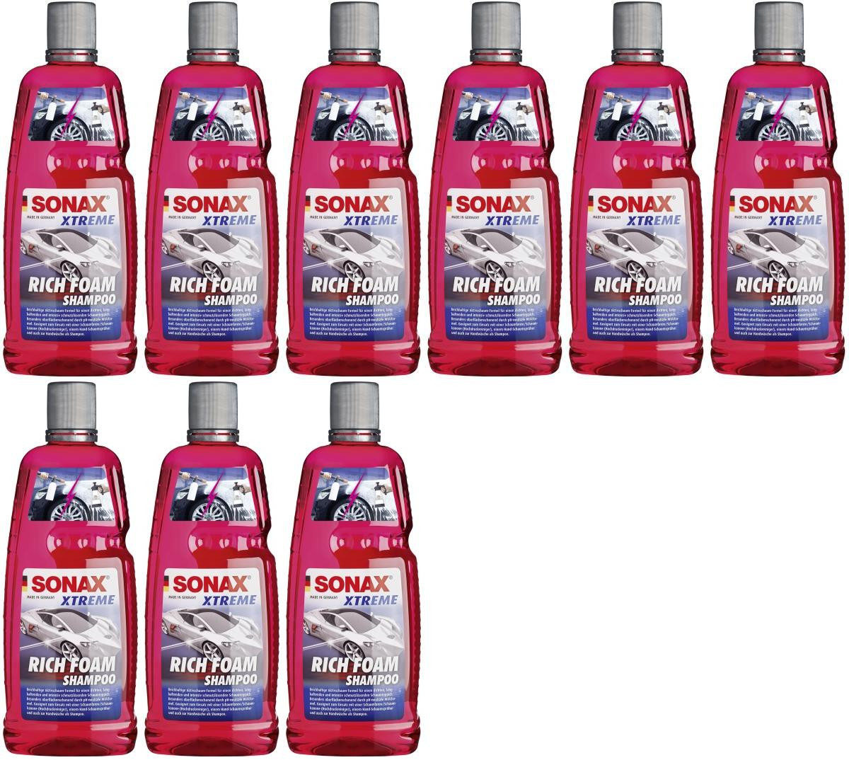 Sonax Xtreme RichFoam Shampoo 1 Liter 9x 1l = 9 Liter