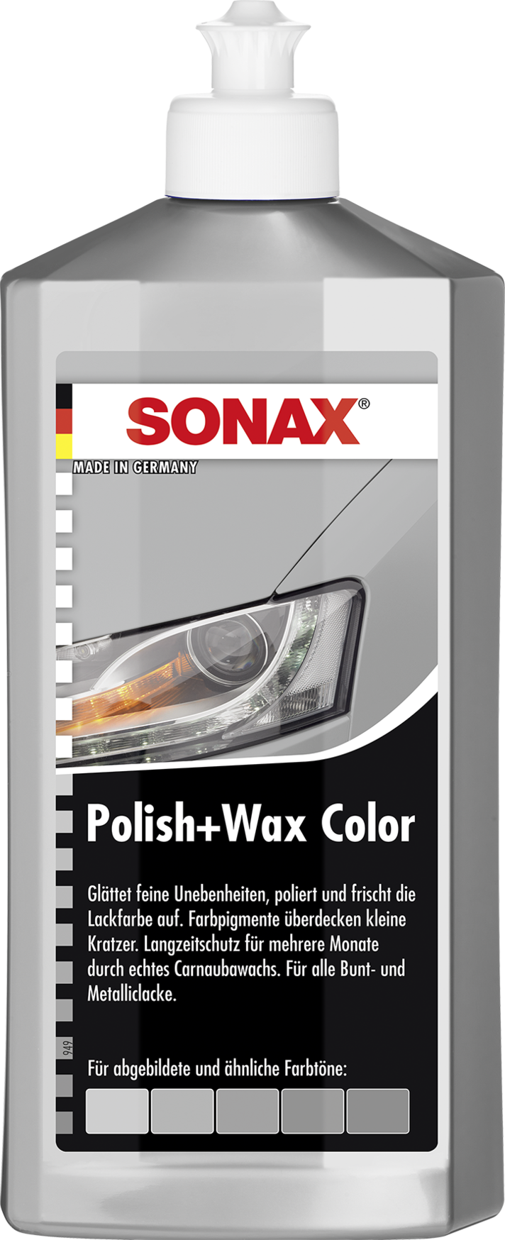 Sonax Polish & Wax COLOR Nanopro silber/grau 500ml