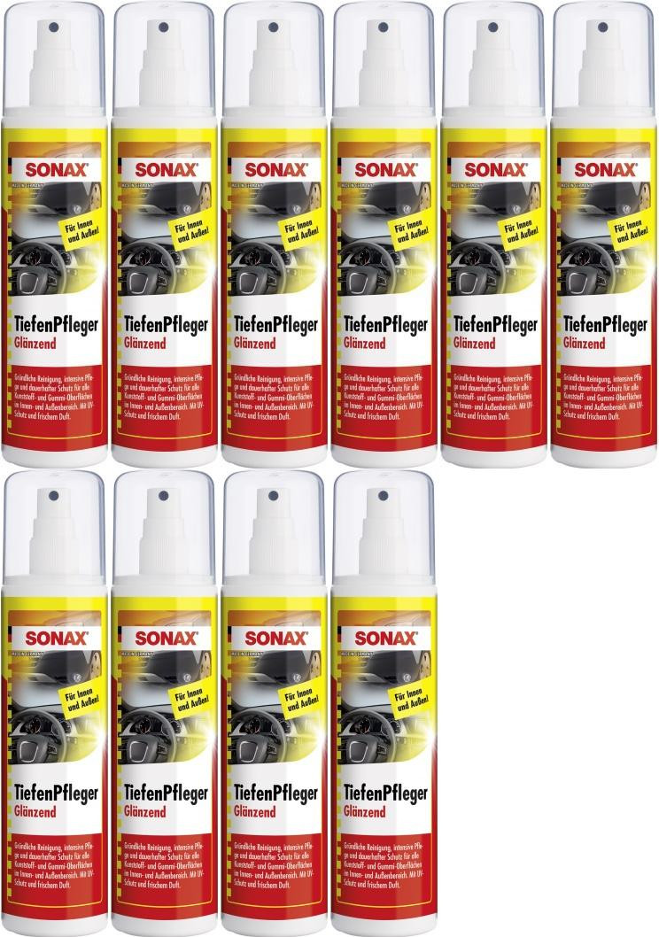 Sonax Tiefenpfleger glänzend mit Duft 10x 300 Milliliter