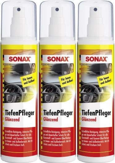 Sonax Tiefenpfleger glänzend mit Duft 3x 300 Milliliter