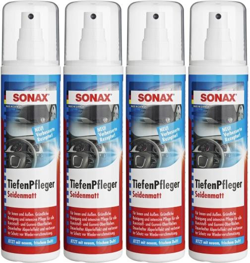 Sonax Tiefenpfleger seidenmatt mit Duft 4x 300 Milliliter